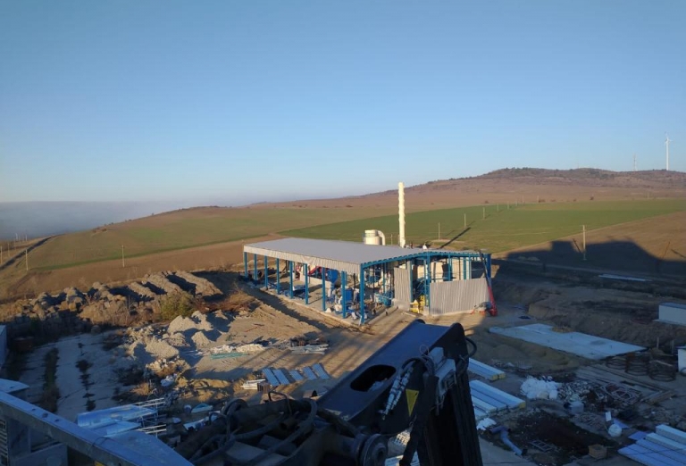 Drying of Alfalfa for cattle feed production